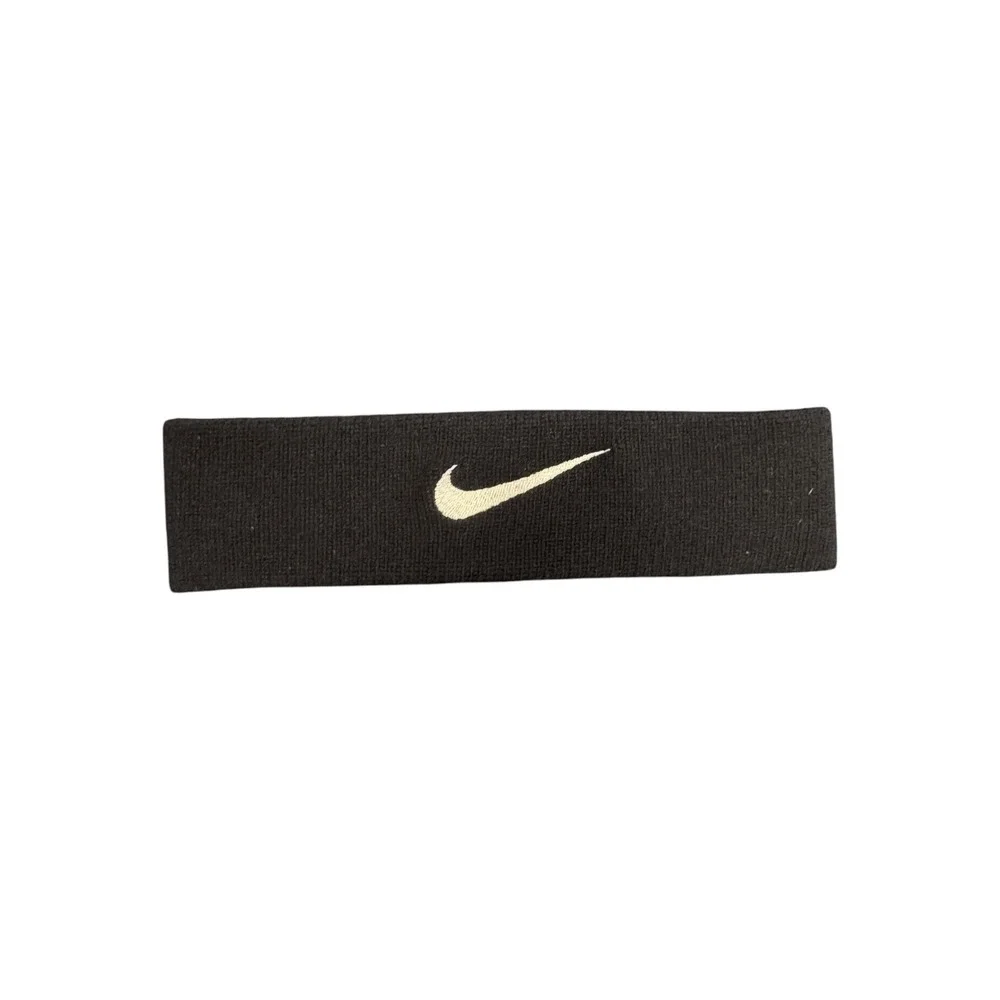 Nike Headband Unisex OSFM Black Excellent Reversible Dri-FIT C.L. A.W.R. Swoosh